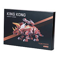 3D-пазл, еко-конструктор King Kong Трицератопс, 170 деталей