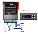 Контролер регулятор вологості та температури SHT2000 220В, -20~+60 °C гігрометр 0-100%H, фото 6