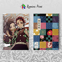 Скетчбук Аниме Kimetsu no Yaiba 017