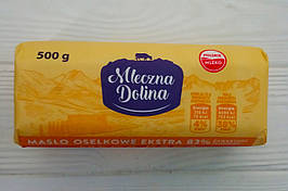 Масло вершкове Mleczna Dolina Maslo Oselkowe extra, 500гр (Польща)