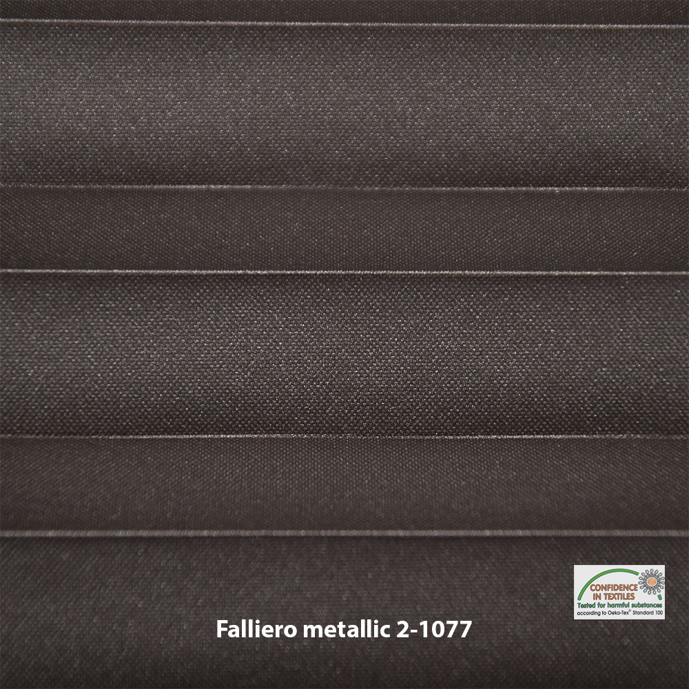 Шторы плиссе Falliero metallic (10 вариантов цвета) - фото 4 - id-p1117265514