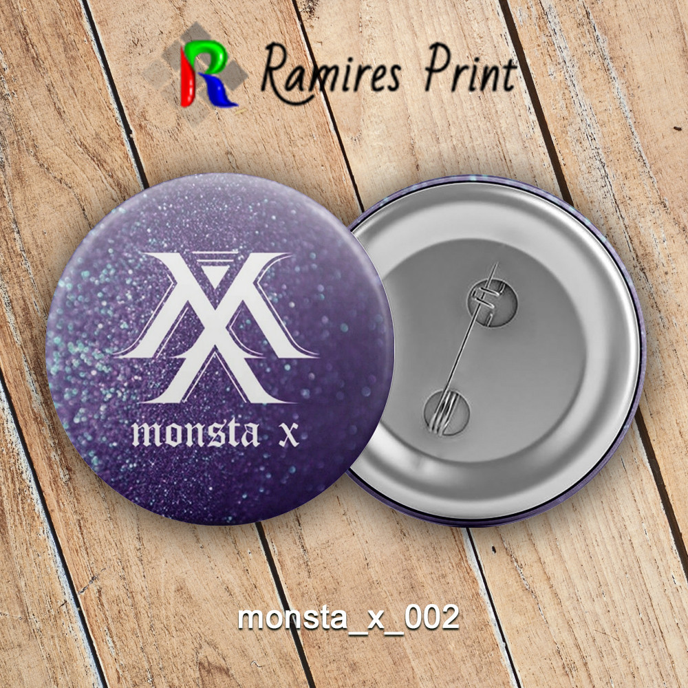 Значок 56 мм K-Pop Monsta X 002