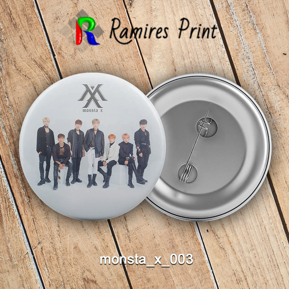 Значок 56 мм K-Pop Monsta X 003
