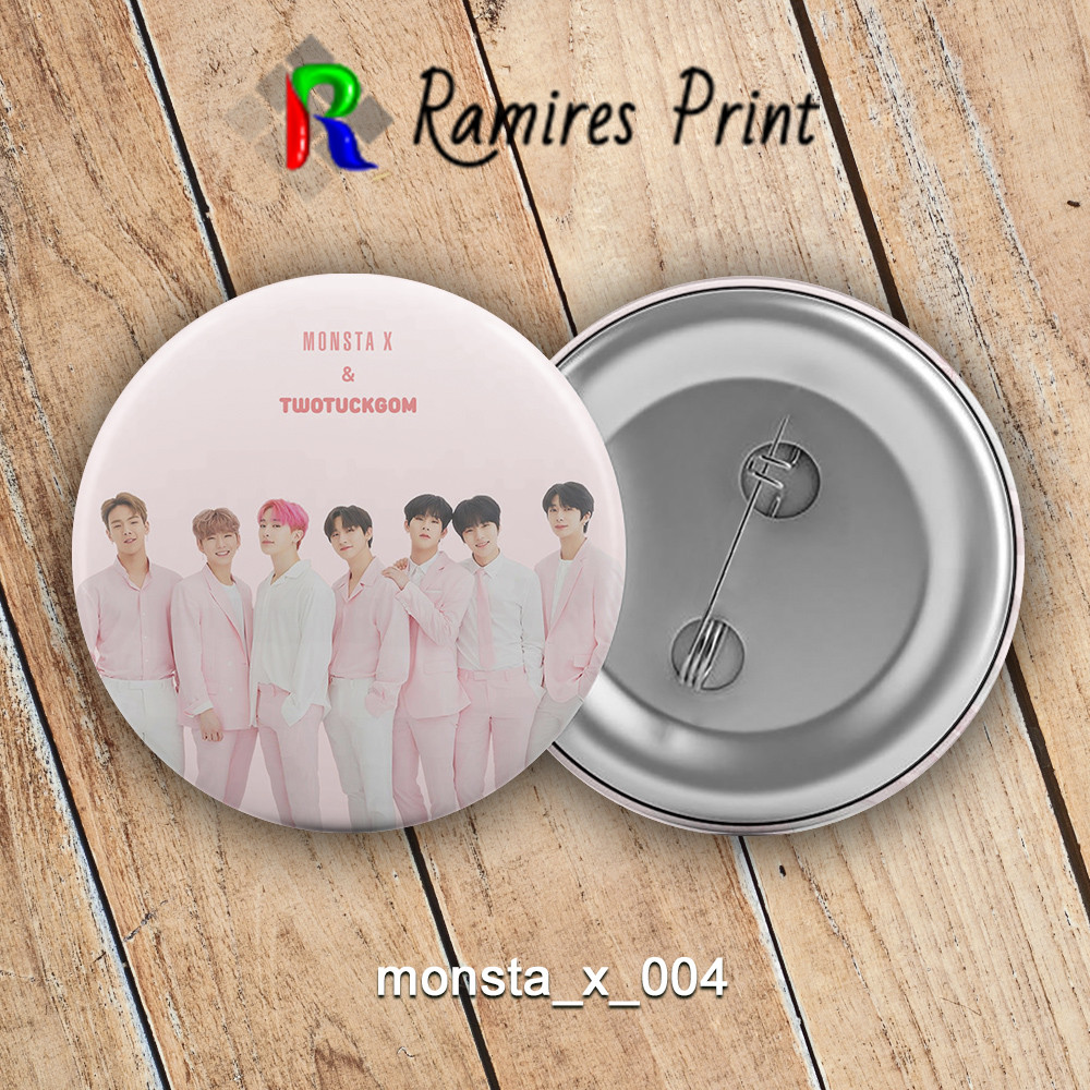 Значок 56 мм K-Pop Monsta X 004
