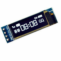 OLED LCD ЖК дисплей/экран 0,91" 128x32 IIC - белый