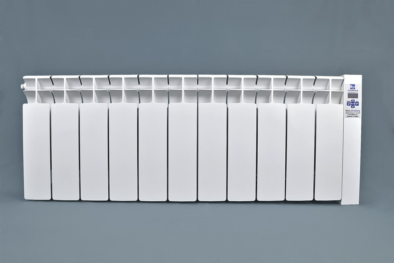 Електрорадіатор Оптимакс низькопідлоговий 12 секцій (1440 Вт)