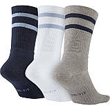 Шкарпетки спортивні 3 в 1 Nike SB 3 Pack Crew Socks In Multi, фото 5