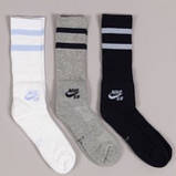 Шкарпетки спортивні 3 в 1 Nike SB 3 Pack Crew Socks In Multi, фото 6