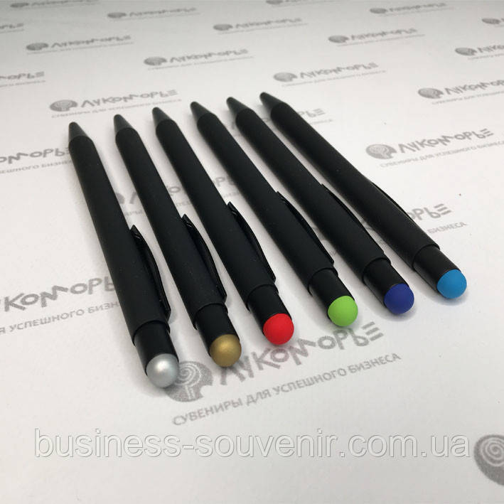 Ручка-стилус із покриттям soft touch