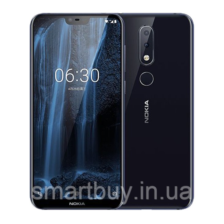 Nokia 6.1 Plus 4Gb/64Gb Black (гарантия 12 месяцев)