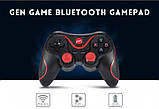 Геймпад Gen Game X3 Джойстик Bluetooth для PC, iOS, Android Чорний, фото 5