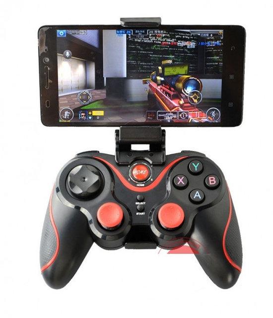 Геймпад Gen Game X3 Джойстик Bluetooth для PC, iOS, Android Чорний