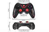 Геймпад Gen Game X3 Джойстик Bluetooth для PC, iOS, Android Чорний, фото 6