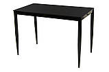 Стіл Т-300-11 чорний від Vetro Mebel 110*60, скло, фото 2