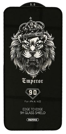 Захисне скло Remax GL-32 Emperor 3D iPhone X/XS/11 Pro Black, фото 2