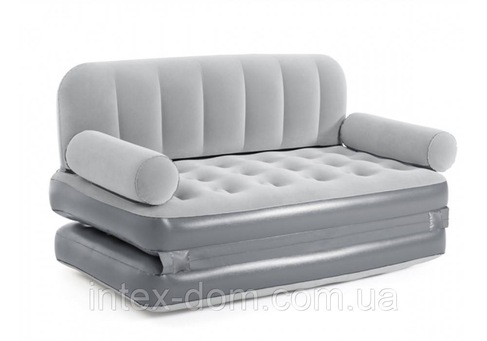 Надувний диван 75073 Bestway з електричним насосом, (188 х 152 х 64 см)