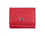 Недорогий жіночий шкіряний гаманець (4401) червоний, фото 2