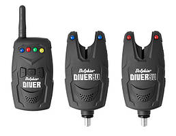 Набір сигналізаторів клювання Delphin DIVER 9V 3+1