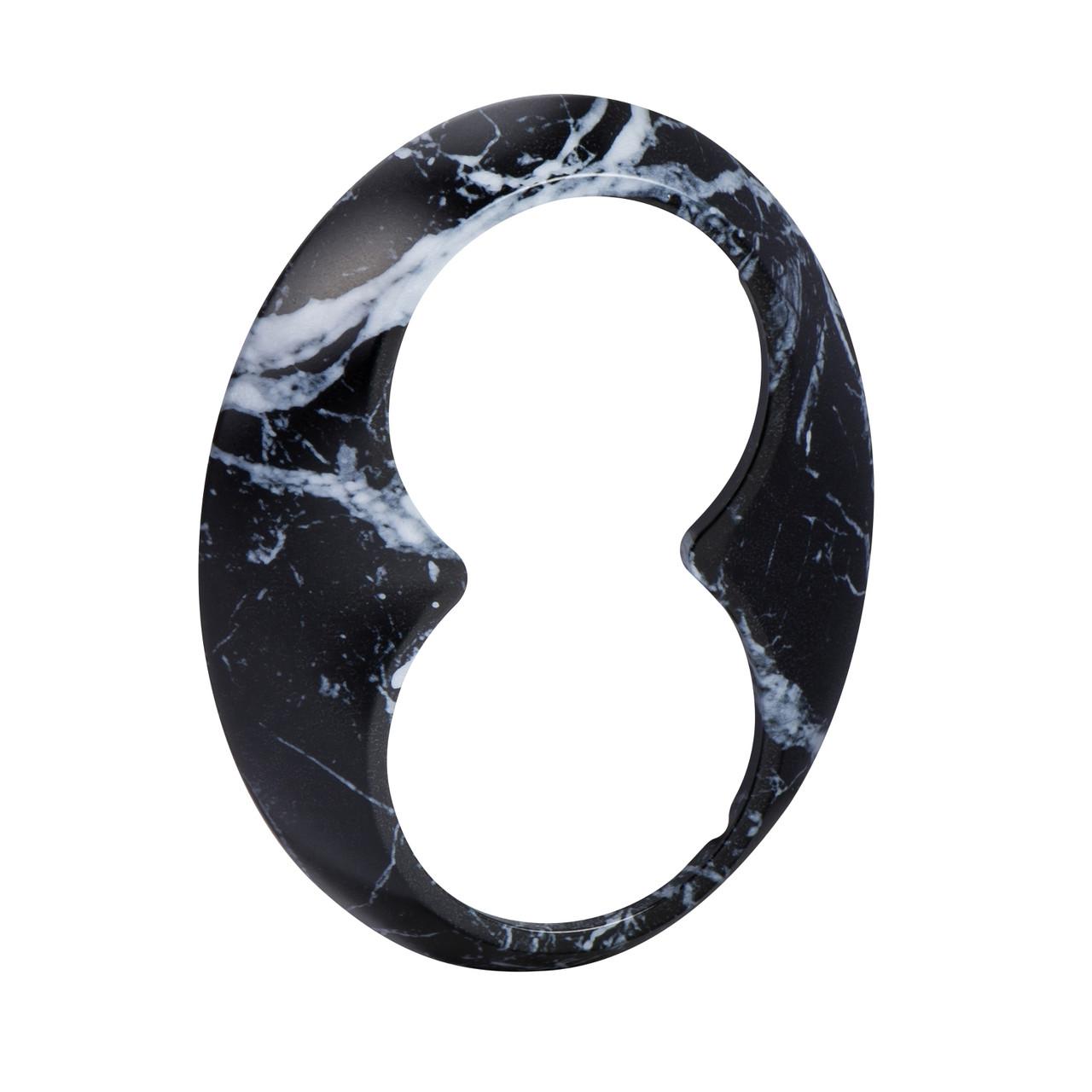 Рамка для подвійної розетки чорний мармур Renova Schneider Electric WDE011467