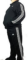 Мужской спортивый зимний костюм супербатал,адидас,adidas,три полосы,трикотаж,Турция