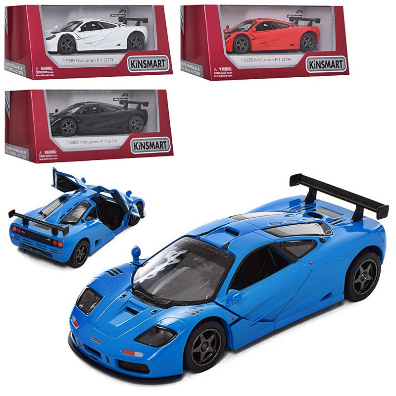 Машина металева MCLAREN F1 GTR (KT5411W), фото 1