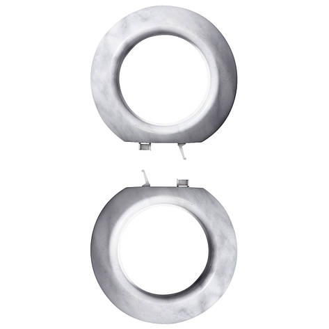 Рамка для комбінованого монтажу бокова білий мармур (2 шт.) Renova Schneider Electric WDE011461, фото 1