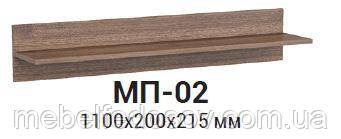 полка навесная макси мебель