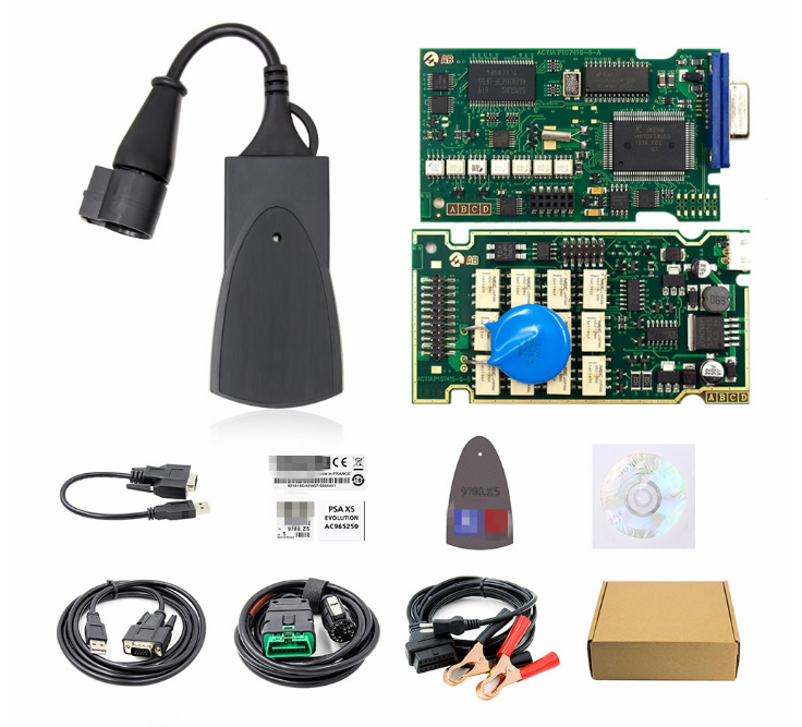 Професійний OBD2 сканер Lexia 3 FULL chip, діагностика Citroen, Peugeot, DiagBox 7.83, PP2000