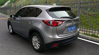 Спойлер на кришку багажника Mazda CX-5 рестайлінг 2014-2016 г. ABS пластик