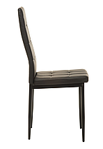 Стілець N-66 - 2 чорний шкірзамінник TM Vetro Mebel, фото 3