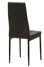 Стілець N-66 - 2 чорний шкірзамінник TM Vetro Mebel, фото 4