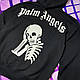 Толстовка чорна Palm Angels skeleton • • худі Палм Анжелс XS, фото 4