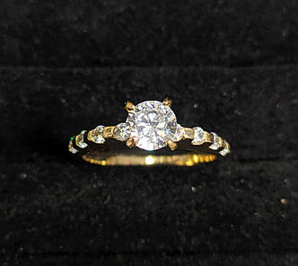 Кільце Позолота 18К 19р.