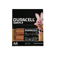 Батарейки AA (LR6) Duracell Simply Alkaline (1.5v) 20шт., фото 2