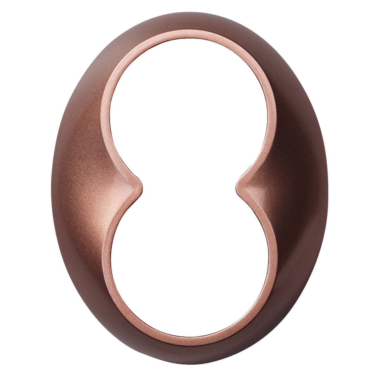 Рамка для подвійної розетки мідь Renova Schneider Electric WDE011451