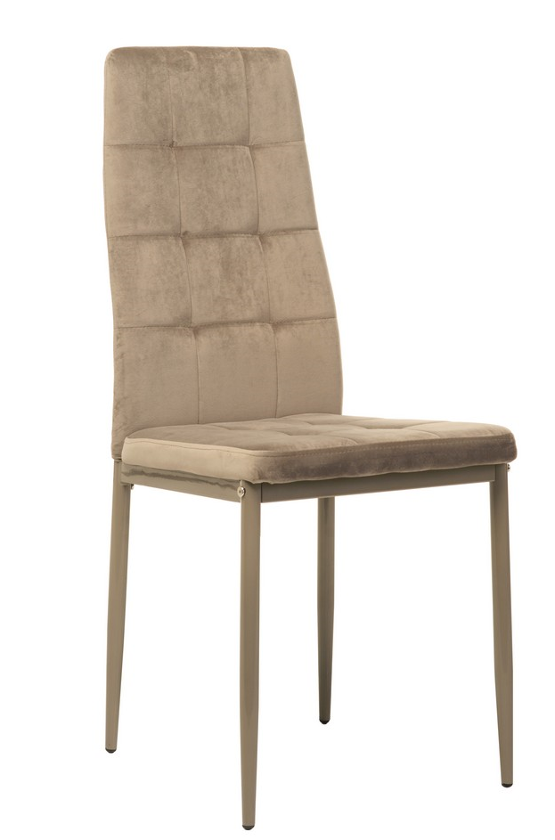 Стілець N-66 - 2 вельвет капучіно TM Vetro Mebel
