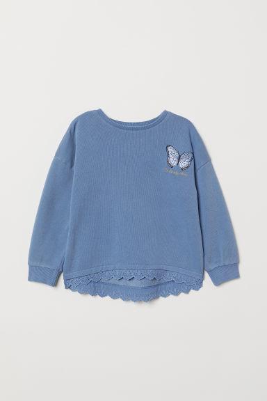 Світшот синій H&M р. 122/128см.