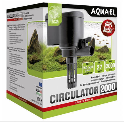 Помпа AquaEl Circulator 2000 для акваріума до 500 л, фото 2