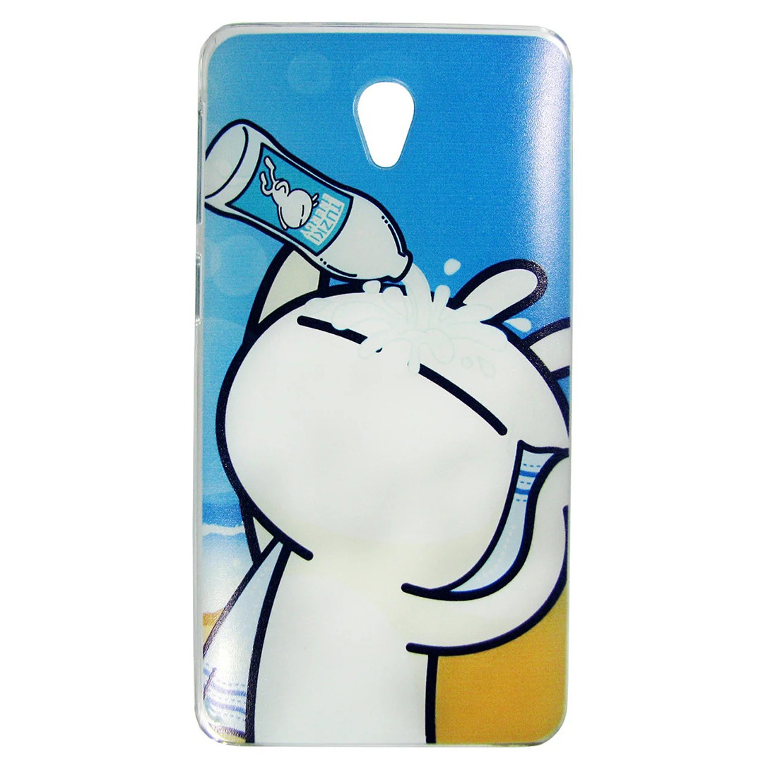 Чохол з малюнком Printed Plastic для Lenovo S860 Tuzki