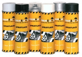 CHAMÄLEON Фарба чорна глянсова - 500 мл, фото 1