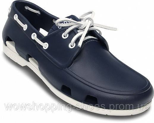 crocs boat shoes mens