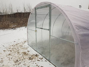 Теплица КОМБИ 3х4 пленка + торцы поликарбонат 3,5 мм 1117480530
