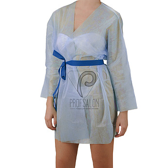 Куртка для пресотерапії з поясом, колір - блакитний, L/XL