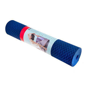 Килимок для фітнесу Yoga mat 6 мм. (JPE) 183*61*0,6 см 25580-2 