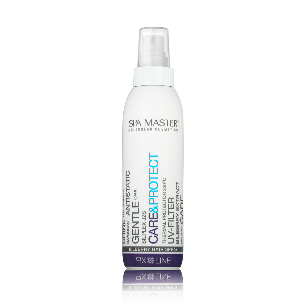 Термозахисний спрей для волосся Spa Master care & protect bilberry hair spraySM 124 200 мл