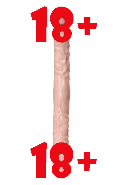 Двухсторонний фаллоимитатор RealStick Nude Dildo