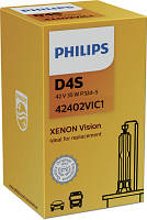 Ксеноновая автолампа PHILIPS D4S 42V 35W 4300К P32D-5 / VISION PS 42402 VI C1