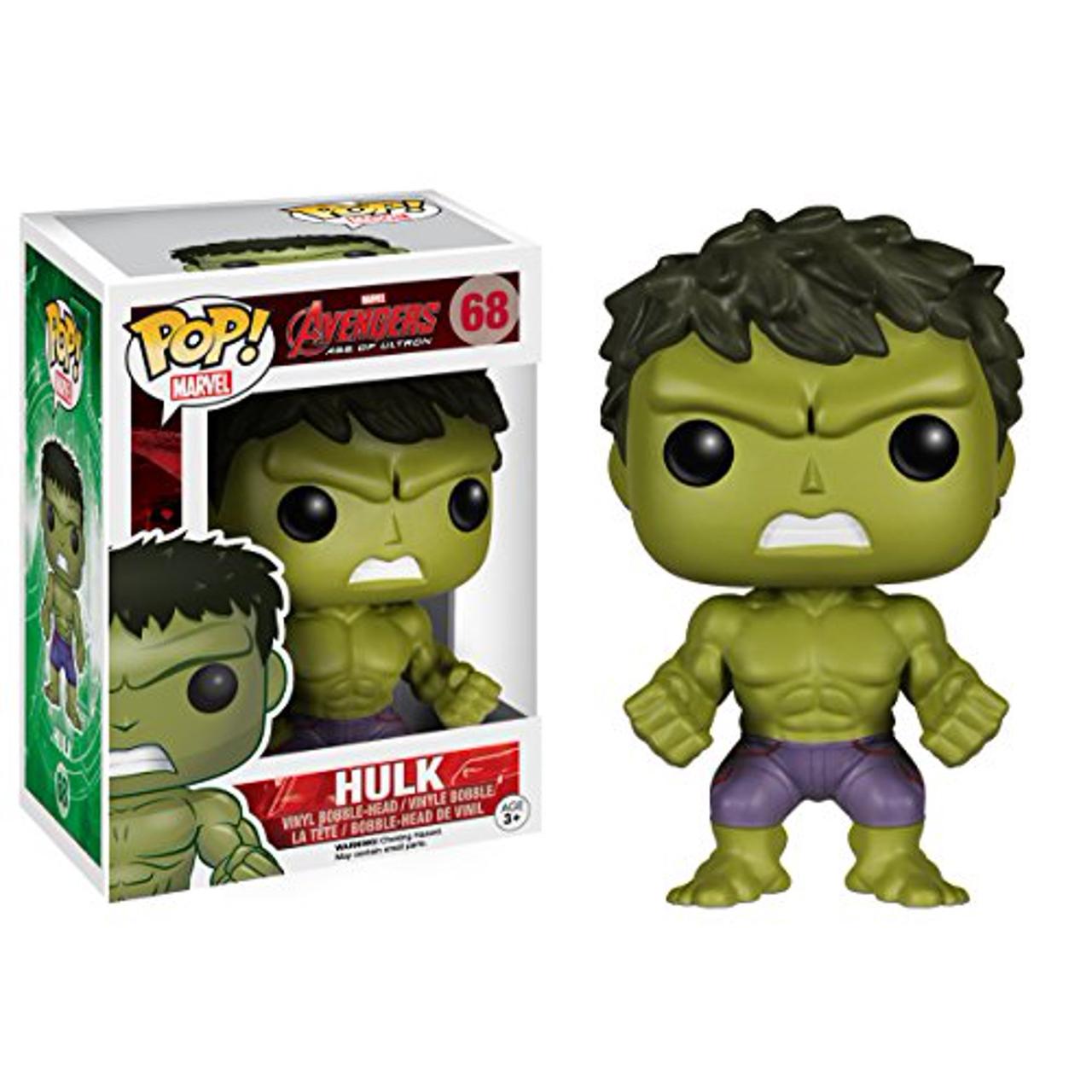 Фігурка Funko Pop Фанко Поп Avengers Hulk Месники Халк 10 см hulk 68, фото 1