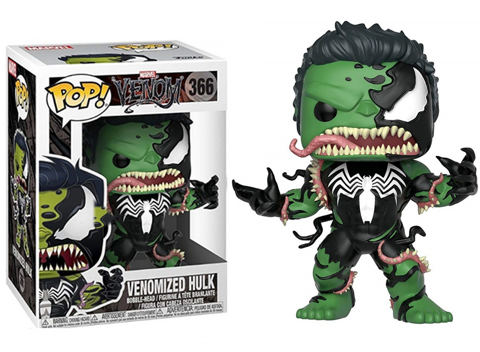 Фігурка Funko Pop Marvel Venomized Hulk Марвел Веном Халк 10 см HhV 366.117