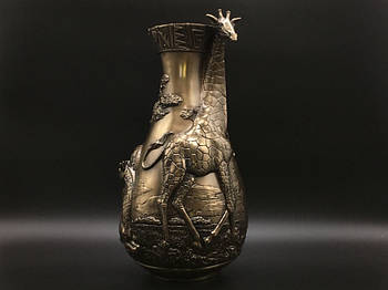 Колекційна декоративна ваза Veronese "Жирафи" (44 см) 72002V1